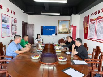 上海电气新能源总司理陈晨一行莅临安徽球盟会